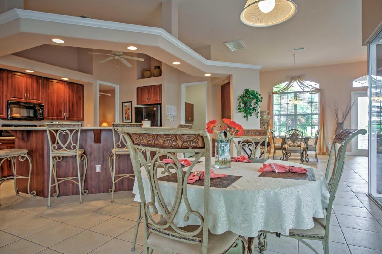 Calm Cape Coral Family Home With Private Heated Pool! Екстер'єр фото