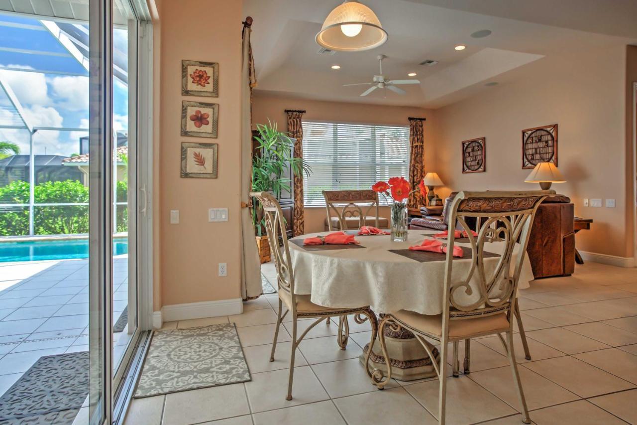 Calm Cape Coral Family Home With Private Heated Pool! Екстер'єр фото