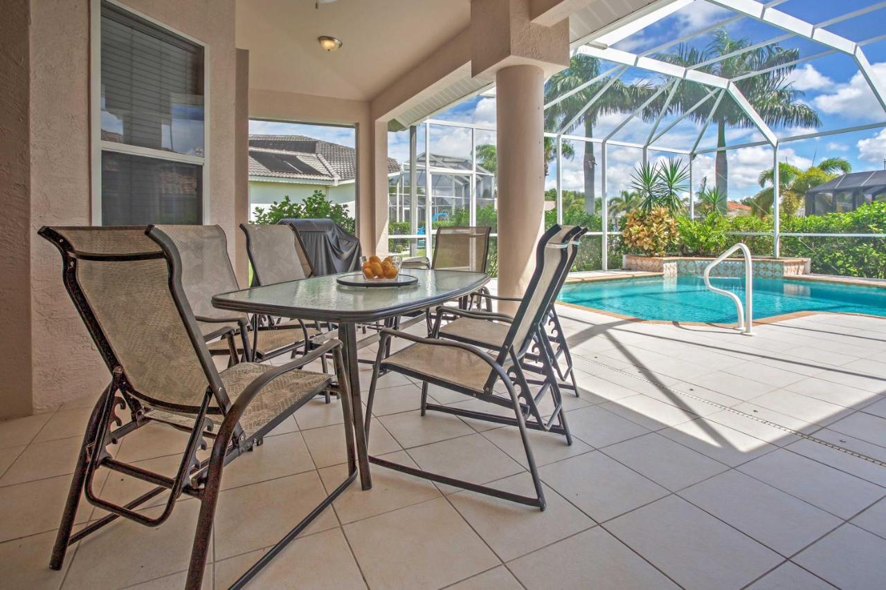 Calm Cape Coral Family Home With Private Heated Pool! Екстер'єр фото